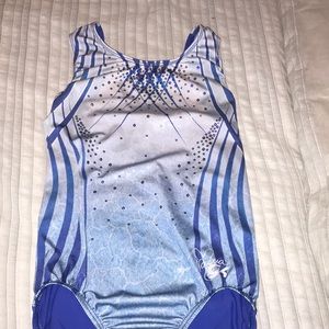 Nastia Liukin Arctic Flurry Gymnastic Leotard AS